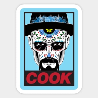 Heisenberg COOK Suger Skull Sticker